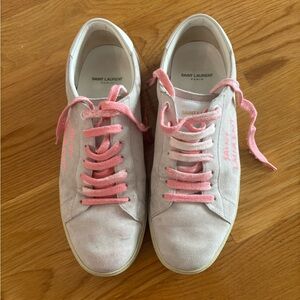 Saint Laurent Unisex Court Classic Sneakers